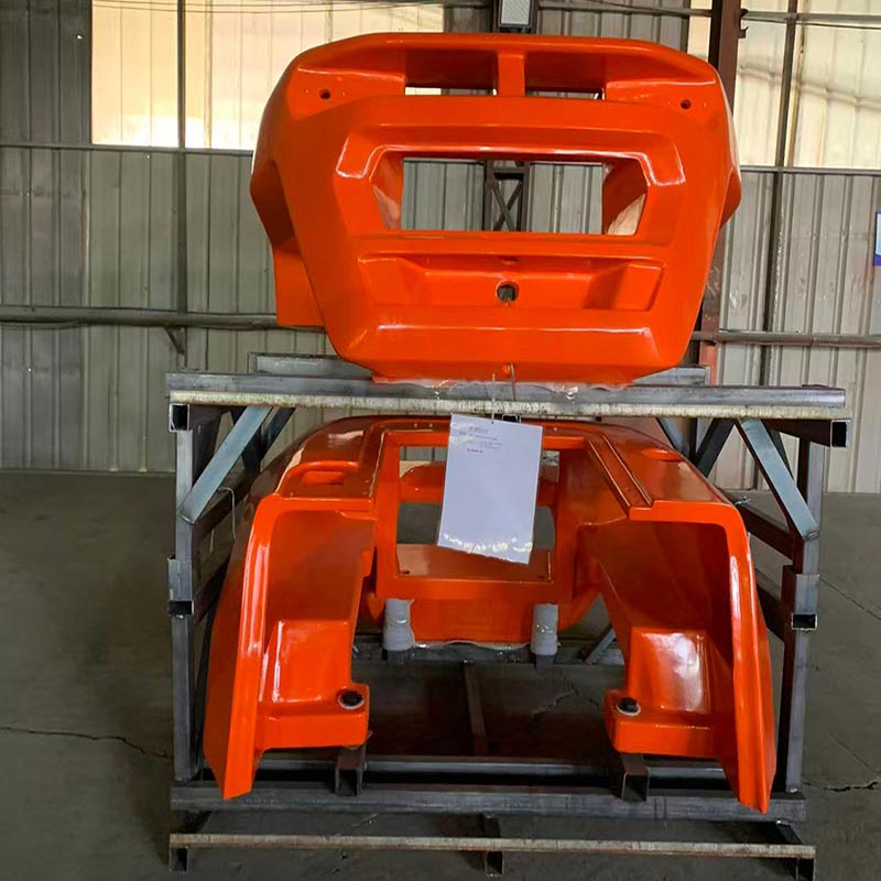 طلبات مجمعة جديدة من عميل إسباني منذ فترة طويلة: أثقال موازنة الرافعة الشوكية وأغطية مصابيح الرافعة الشوكية.